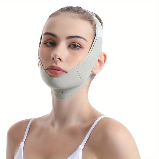 Adjustable V-Line Face Lifting Mask - Breathable, Reusable, Chin Reduction, Jawline Shaping