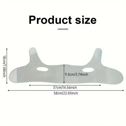 Adjustable V-Line Face Lifting Mask - Breathable, Reusable, Chin Reduction, Jawline Shaping