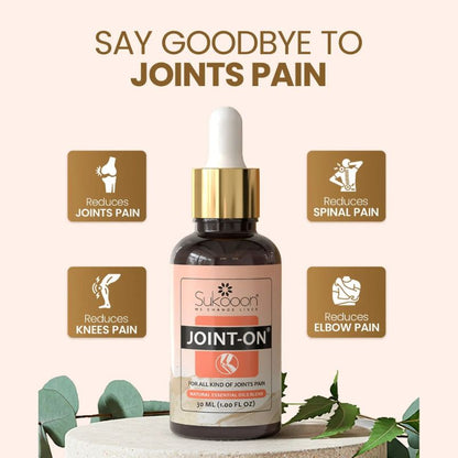 Joint-on (30ML) Oil - For Joints, Knee & Back Pain